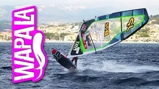 Windsurf European Freestyle Pro Tour final in Brutal Beach