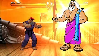 EVIL RYU vs ZEUS - Highest Level Amazing Fight!