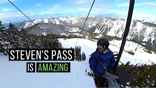 Steven's Pass Ski resort is in my top 5, this place is awesome | EPIC Pass ski review