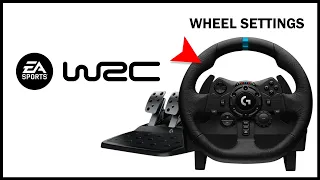 Best Wheel Settings for EA SPORTS WRC using Logitech G923/G29/G920