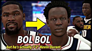 I Simulated Bol Bol’s NBA Career as a 7’2” Kevin Durant... and this happened