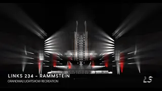 Links 2 3 4 - Rammstein (Lightshow Recreation GrandMA2)