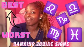 Ranking Zodiac Signs from Worst to Best