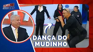 DANÇA DO MUDINHO: DELEGADO TROMBA FEZ MUDO FALAR E DANÇOU PARA O ELENCO