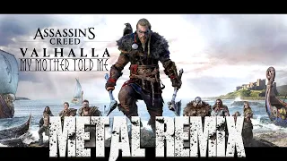 My Mother Told Me - AC Valhalla Vikings song - Metal Remix / cover ♫ Powersong