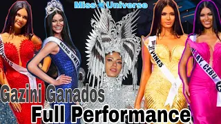 MISS UNIVERSE PHILIPPINES 2019 | GAZINI GANADOS FULL PERFORMANCE (HD FULL)