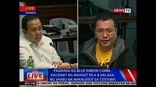 NTVL: Pagdinig kaugnay ng mahigit P6.4-B halaga ng shabu na nakalusot sa Customs