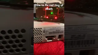 How to fix red ring of death #xbox #xbox360 #repair