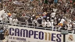 "Campeones" тепло встретили в Мадриде