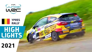 Renties Ypres Rally Belgium 2021 : Junior WRC HIGHLIGHTS Day 1