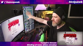 11 Hours of The Binding of Isaac: Repentance - McQueeb Stream VOD 11/18/2021