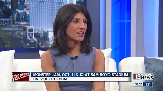 First Monster Jam event at Sam Boyd Stadium