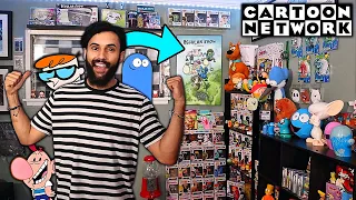 REVEALING MY ENTIRE CARTOON NETWORK 90S/2000S COLLECTION ROOM! "OVER A $100,000 COLLECTION TOUR"