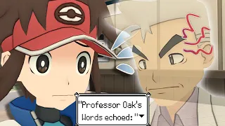 How it feels when the Professor stops you in Pokemon: