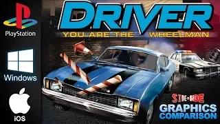 Driver You are the Wheelman | Side by Side | PSOne PC iOS GBC