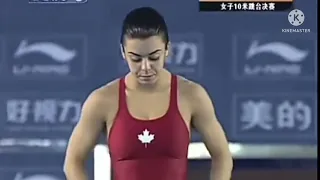 2010 Meghan Benfeito - Women's Diving World Series China 10m Final - Platform Diving