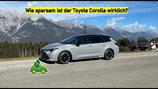 Toyota Corolla Kombi 1,8 Hybrid - wie weit unter 4 l/100 km kann er gefahren werden?