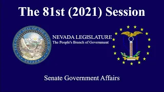 2/15/2021 - Senate Committee on Government Affairs