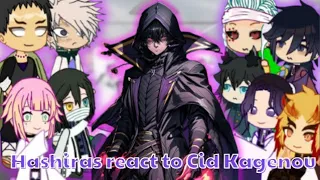 Hashiras react to Cid Kagenou || Demon Slayer || The Eminence in Shadow ||Part 2/?|| Gacha reaction