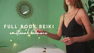 full body ASMR REIKI for emotional balance | restoring & filling up your energy reserves | POV