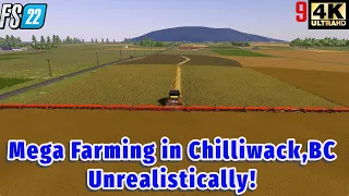 Farming Simulator 22: Mega Farming in Chilliwack, BC [Unrealistically] Ep.9