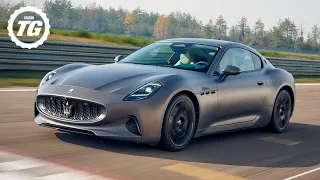 NEW Maserati GranTurismo Folgore – £200k, 750bhp All-Electric GT Car Tested | Top Gear