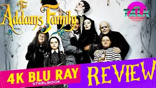 THE ADAMS FAMILY (1991) 4K BLU RAY STEELBOOK REVIEW