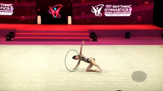 KIM Joowon (KOR) - 2021 Rhythmic Worlds, Kitakyushu (JPN) - Qualifications Hoop