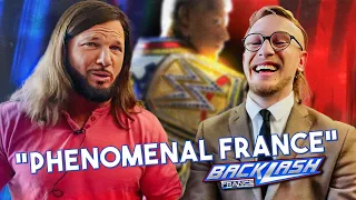 AJ STYLES PHENOMENAL INTERVIEW : WWE in France, Dusty Rhodes, retirement ! [EN/FR]