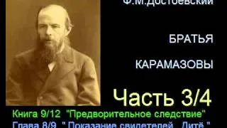 " Братья Карамазовы " - Часть 3/4 - Книга 9/12 - Глава 8/9