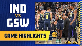 Indiana Pacers Highlights vs. Golden State Warriors | December 14, 2022