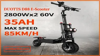 DUOTTS D88 5600W Electric Scooter Max Speed 85KM Dual Motor | mdshariful