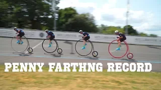 Penny Farthing record - Mark Beaumont