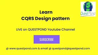 Learn CQRS Design Pattern | CQRS Pattern C# | CQRS Design Pattern Tutorial | CQRS Design Pattern C#