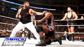 WWE 2K15 - John Cena, Daniel Bryan & Roman Reigns vs Seth Rollins, Big Show & Kane Part 1