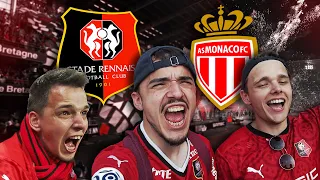 UNE SOIRÉE INCROYABLE DANS UN ROAZHON PARK EN FEU ! | STADE RENNAIS - AS MONACO (VLOG)