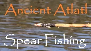 Spear fishing with an ATLATL! Barracuda Catch and Cook