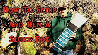 Complete guide to setting up and running a sluice box for the best gold recovery.