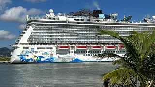 Norwegian Escape - Embarkation Day & Interior Stateroom tour #14607