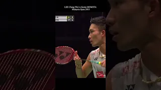 LEE Chong Wei vs Kento MOMOTA l Malaysia Open 2018