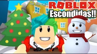 Escondidas en Navidad | Hide and Seek Extreme | Roblox Karim Juega