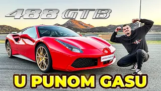 FERRARI 488 GTB U GASU NA STAZI!!!