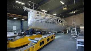 Custom aluminium sailing boat - Lynx 48, Hutting Yachts.