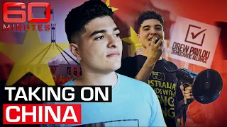 Australian student fighting back after China tries to silence him | 60 Minutes Australia