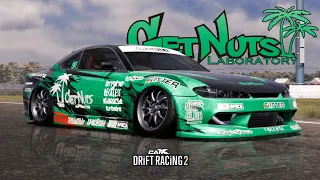 GETNUTS LIVERY • SPECTOR RS ( Silvia S15 ) • CarX Drift Racing 2 • Customization / Gameplay