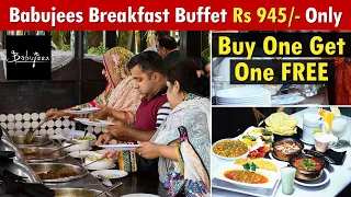 Babujees Sunday Breakfast Buffet @ Port Grand Karachi - Lunch/Dinner Buffet Price, Menu, Review 2023