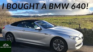 I BOUGHT A BMW 640i... (AS MY NEW DAILY DRIVER) Test Drive and Review