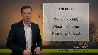 Wednesday evening forecast - 15/01/20