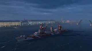 World of Warships 2022 Russian Oktyabrskaya Revolutsiya