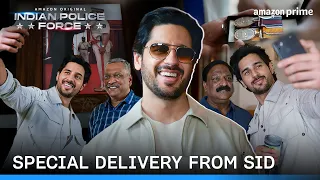 Special Delivery From Sidharth Malhotra | Indian Police Force | Prime Video India